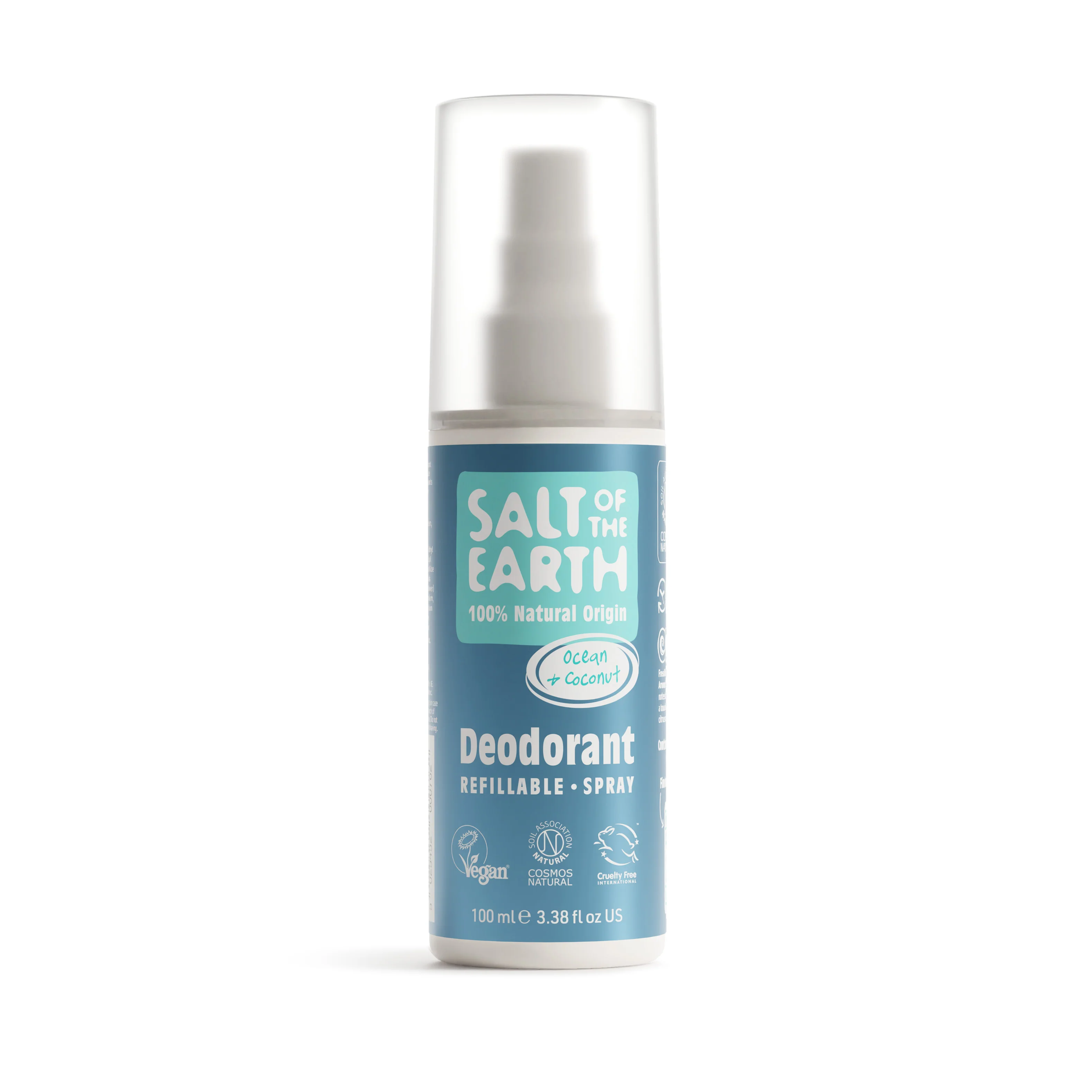 Deodorant natural spray Ocean & Coconut  100 ml