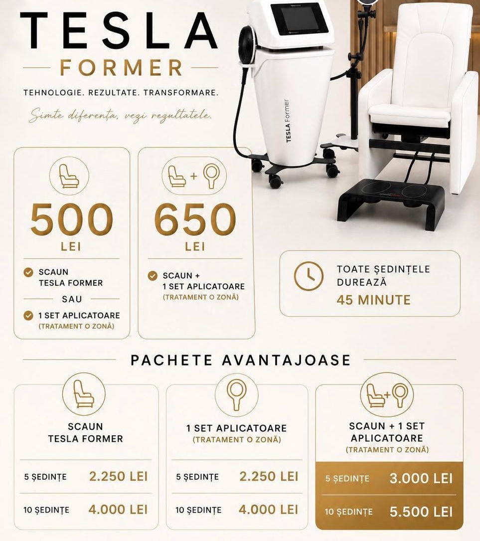 Prețuri Tesla Former — Elcosmo Clinic